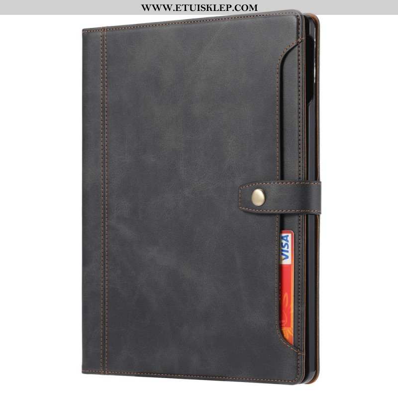 Etui Folio do iPad Pro 11" (2022) Biznesowy Styl Z Paskiem